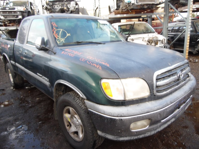 2000 TOYOTA TUNDRA SR5 GREEN XTRA CAB 4.7L AT 4WD Z17958 - RANCHO ...